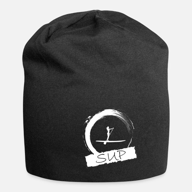 SUP - Jersey-Beanie - Schwarz