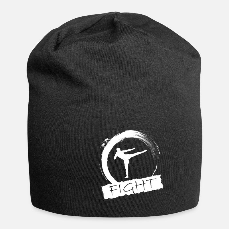 Kickboxer - Bonnet en jersey - noir