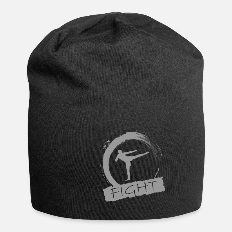 kickboxing - Bonnet en jersey - noir