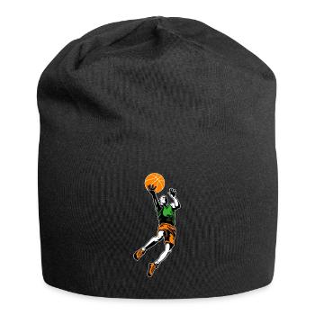 Basketball Basketball Basketball - Jersey-Beanie - Schwarz - Vorne