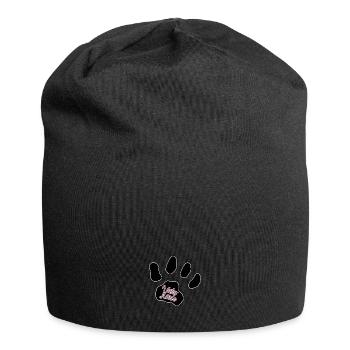 Logo matou Karlo patte - Bonnet en jersey - noir - Devant
