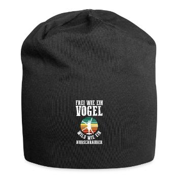 Pilot Helicopter Helicopter - Jersey Beanie - black - Front
