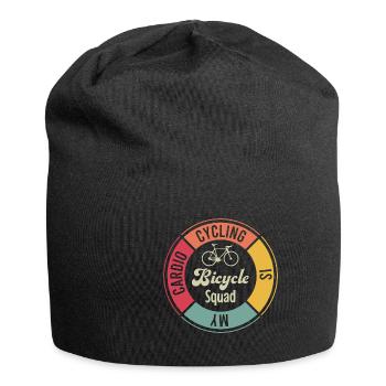 Bicycle Squad, mobilité, environnement, cyclisme - Bonnet en jersey - noir - Devant