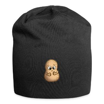 Cacahuètes tristes - Bonnet en jersey - noir - Devant