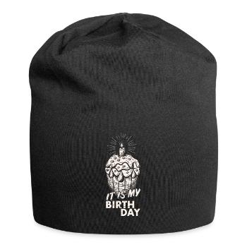 Anniversaire - Bonnet en jersey - noir - Devant
