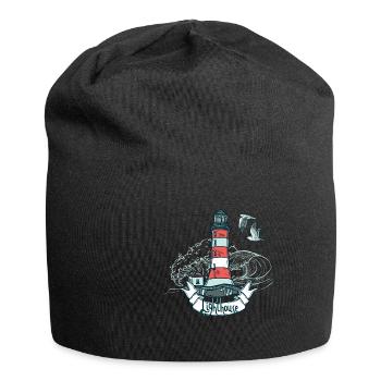 Lighthouse, international lighthouse day - Jersey Beanie - black - Front