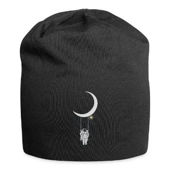 astronaut - Jersey Beanie - black - Front