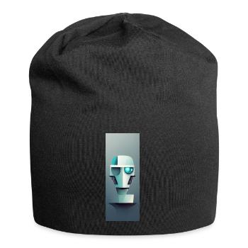 Résumé du robot - Bonnet en jersey - noir - Devant