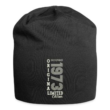 Original December 1973 49th birthday gift - Jersey Beanie - black - Front
