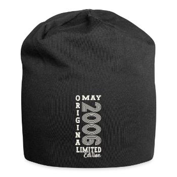 17th Birthday Man Original May Vintage 2006 - Jersey Beanie - black - Front