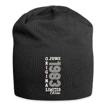 40th Birthday Man June Year 1983 Original - Jersey Beanie - black - Front