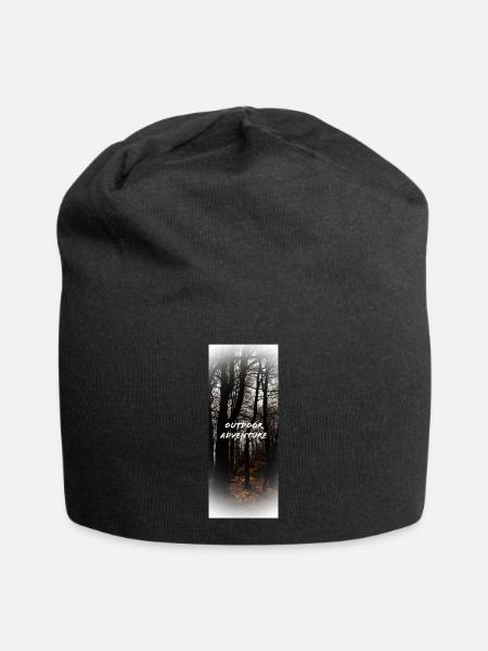 Outdoor Adventure - Jersey-Beanie - Schwarz
