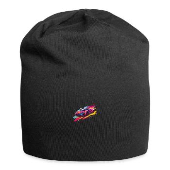 Luxury Car Racer Sport Lover Supercar Turbo - Jersey Beanie - black - Front