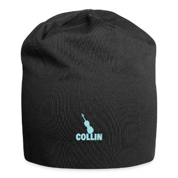 Collin als Bratsche - Jersey-Beanie - Schwarz - Vorne