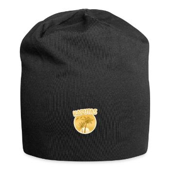 Kaputas comme jour férié - Bonnet en jersey - noir - Devant
