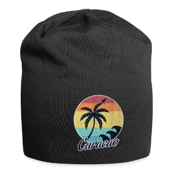 curacao - Jersey-Beanie - Schwarz - Vorne