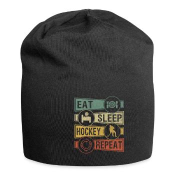 Hockey - Bonnet en jersey - noir - Devant