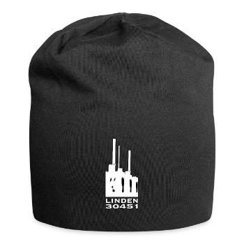 Die 3 warmen Brüder 30451 - Jersey-Beanie - Schwarz - Vorne