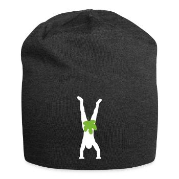 handstand - Jersey Beanie - charcoal grey - Front