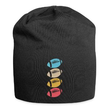 Amerikanischer Football amerikanisch Vektor Stolz - Jersey-Beanie - Schwarz - Vorne