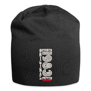 40e anniversaire Original Octobre Année 1983 - Bonnet en jersey - noir - Devant