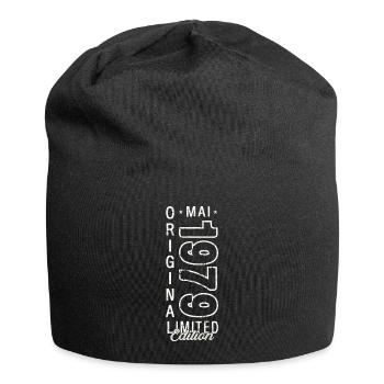 Geburtstag 1979 Mai 1979 Jahrgang 1979 Legende 79 - Jersey-Beanie - Schwarz - Vorne