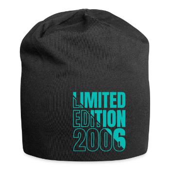 2006 Limited Edition Birthday - Jersey Beanie - black - Front