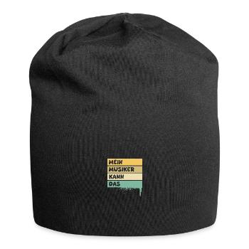 Musician as a profession - Jersey Beanie - black - Front