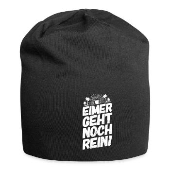 Mallorca Trinkteam Trinkspruch Eimer Geht Noch - Jersey-Beanie - Schwarz - Vorne