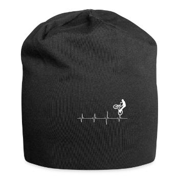 Trial Bike Bike Heartbeat Heartbeat Course - Jersey Beanie - black - Front