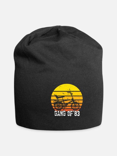 Bonanzarad Bonanza Bike Hipster Geburtstag 1980 - Jersey-Beanie - Schwarz