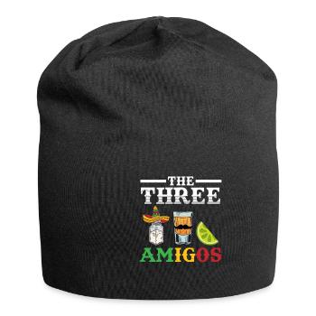 Funny Tequila Salt The Three Amigos - Jersey-Beanie - Schwarz - Vorne