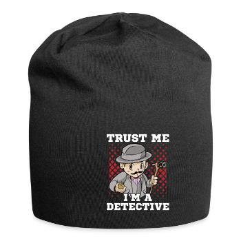 I'm A Detective - Jersey-Beanie - Schwarz - Vorne