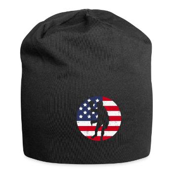 American Flag Lax Player - Jersey-Beanie - Schwarz - Vorne