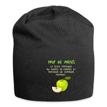 Mathematiker Mathematik Mathe Examen Lehramt - Jersey-Beanie - Schwarz - Vorne