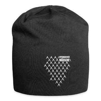 Offenbacher Mädsche Hessen dialecte Bembel - Bonnet en jersey - noir - Devant