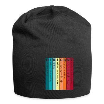 Conductor Characteristics Conductor Music Teacher - Jersey Beanie - black - Front