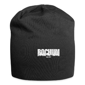 Bochum Skyline Ruhrpott sur la zone minière du charbon Home - Bonnet en jersey - noir - Devant