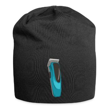 Tondeuse à cheveux pour emploi de coiffeur pour coupe de cheveux - Bonnet en jersey - noir - Devant