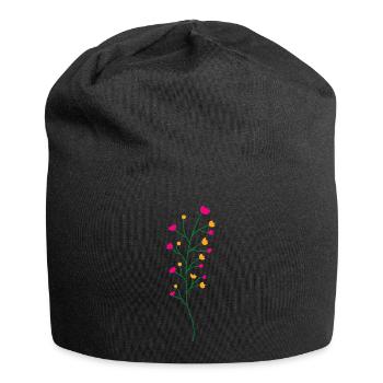 Flower Flower Plant - Bonnet en jersey - noir - Devant