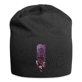 Murmures de rêves : L’attrape-rêves - Bonnet en jersey - noir - Devant