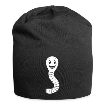 earthworm - Jersey Beanie - black - Front