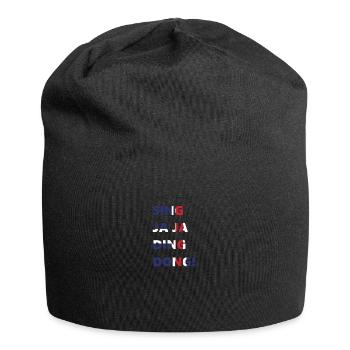 Sing yes yes ding dong eurovision iceland shirt - Jersey Beanie - black - Front