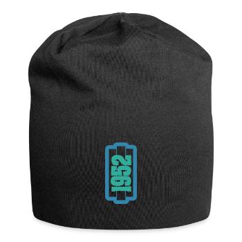 Witzig 1952 - Jersey-Beanie - Schwarz - Vorne