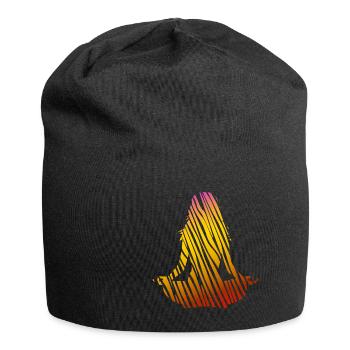 Lotus Tiger Yoga - Jersey-Beanie - Schwarz - Vorne