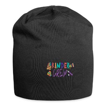Enfants mignons - Bonnet en jersey - noir - Devant