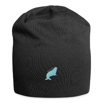 Meerestiere - Jersey-Beanie - Schwarz - Vorne