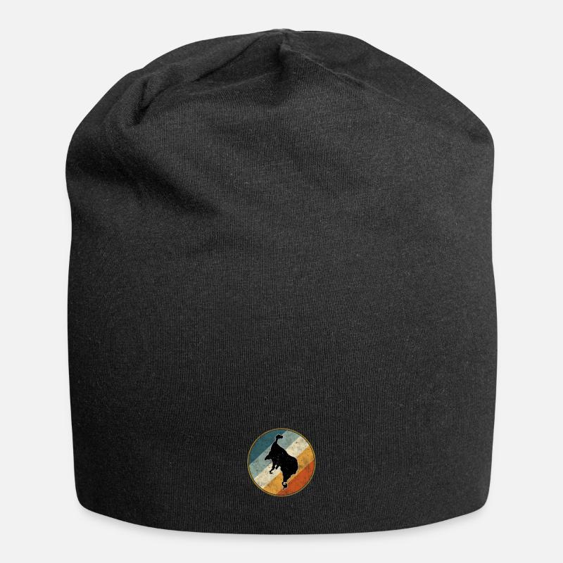 Müritz Urlaub - Jersey-Beanie - Schwarz