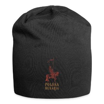 Polen Polska Husaria kavallerie Militär Slawen Arm - Jersey-Beanie - Schwarz - Vorne