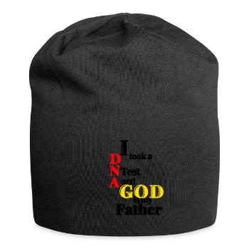 I Took A DNA Test And God Is My Father 24 - Jersey-Beanie - Schwarz - Vorne